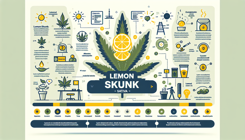 לימון סקאנק (Lemon Skunk) - זן סאטיבה