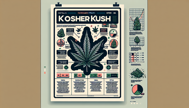 קושר קוש (Kosher Kush) - זן אינדיקה